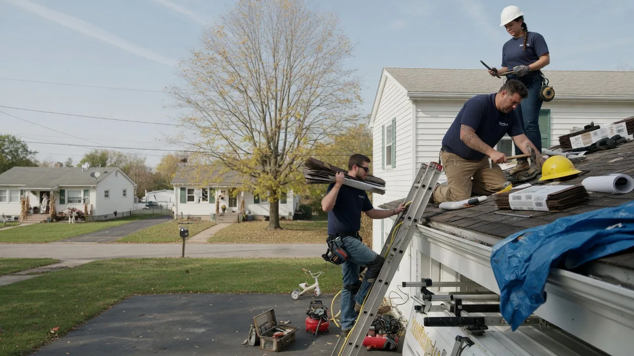 Local Roofing Contractors in Virginia, IL near me